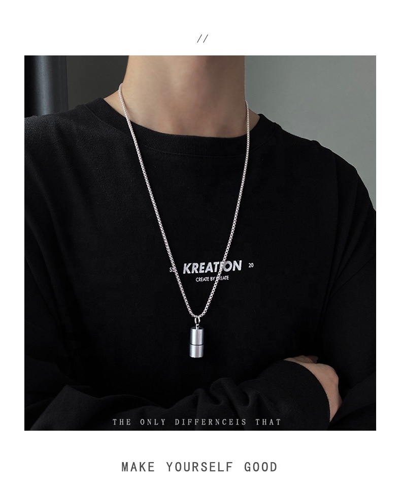 Fashion non tarnish Jewelry Stainless Steel Pendant Adjustable Titanium Chain Lighter Pendant saturn necklace For Women