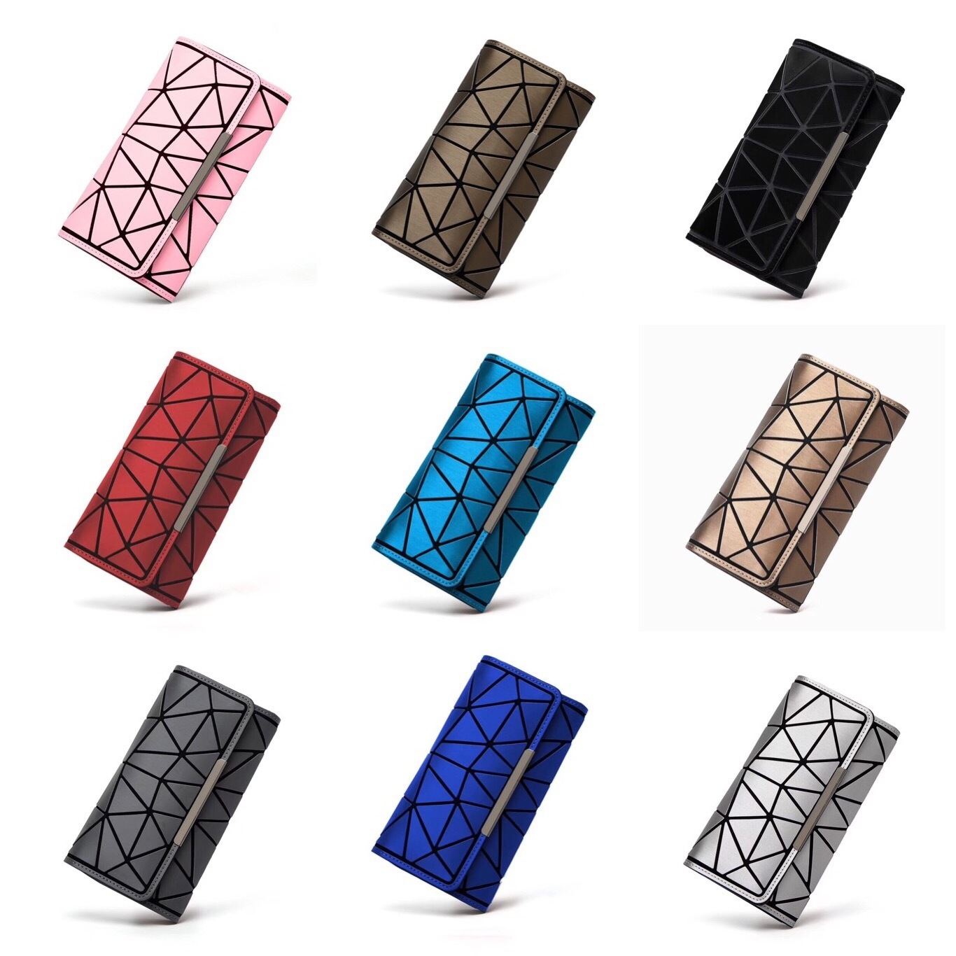 2021 wallets New arrival LOVEVOOK brand China fashion rich colors women mini purses ladies geometric wallet