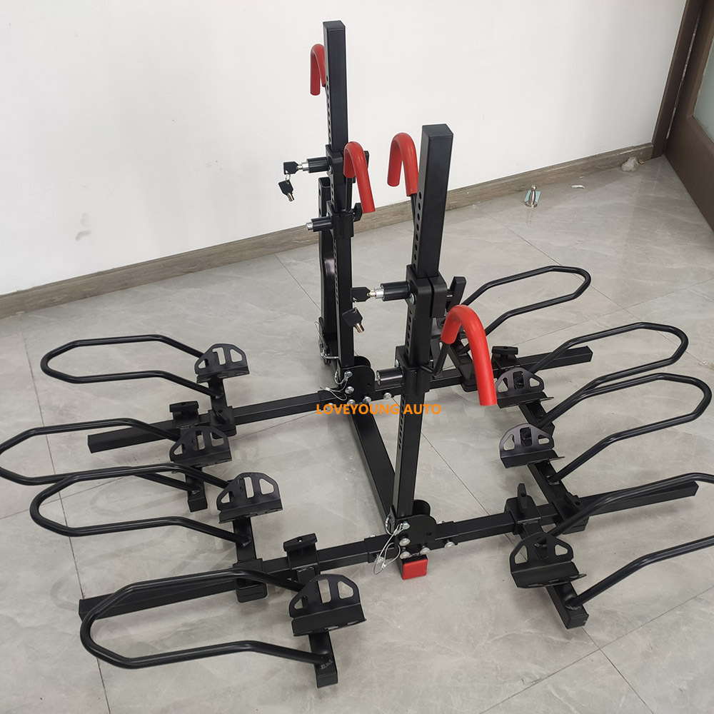 Best Selling Custom Multi-function Rear Bicyler Rack For Electric Bicycle Platform Hitch Bike Rack