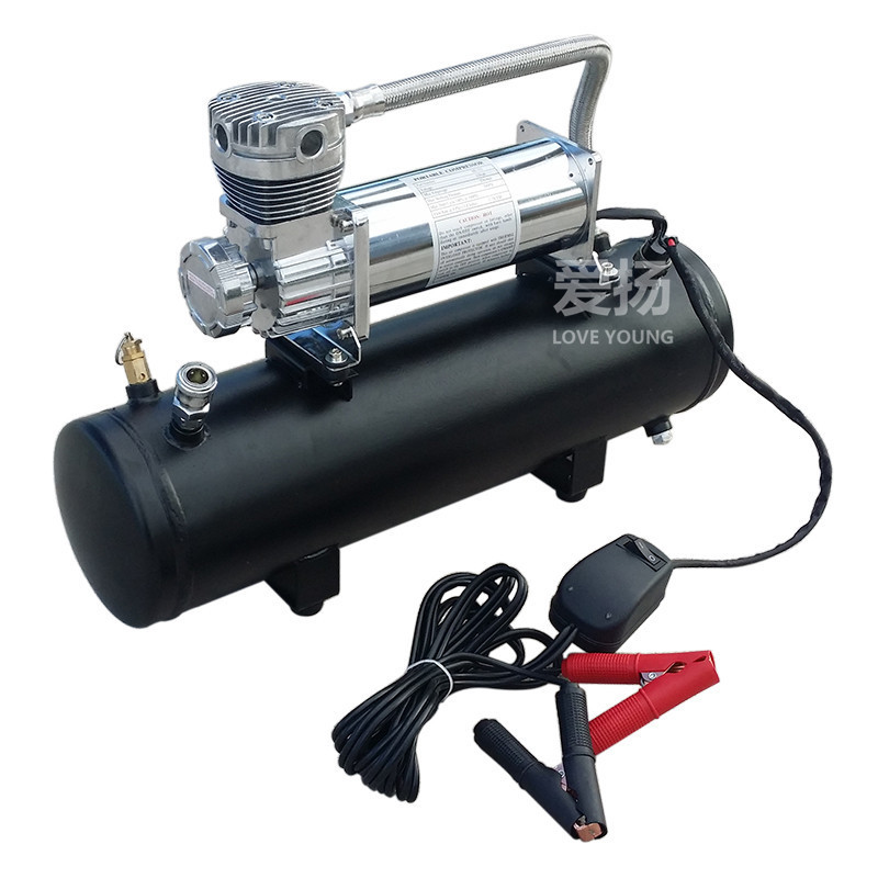 Air Source Kit 12v 200psi Air Suspension Compressor With Air Tank Pressure Switch For Car Wash