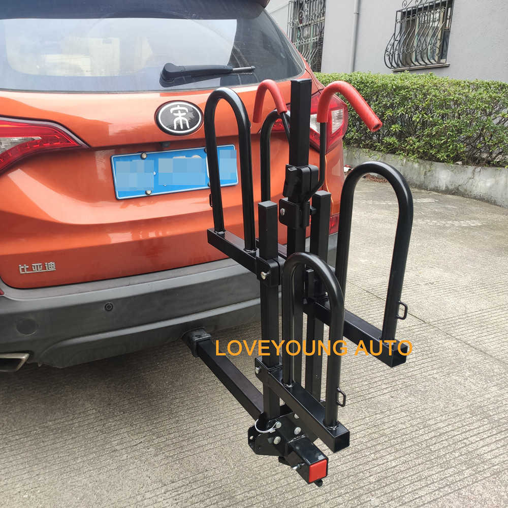 Car Rear Hitch Mount E Bike Rack Bicycle Carrier Fat Tire Bike Stand E bike Holder