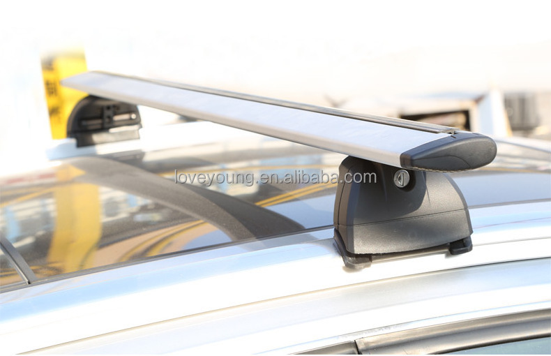 Top Crossbar Luggage Carrier Aluminum Car Roof Rack for HYUNDAI SANTAFE /BMW X3 X5