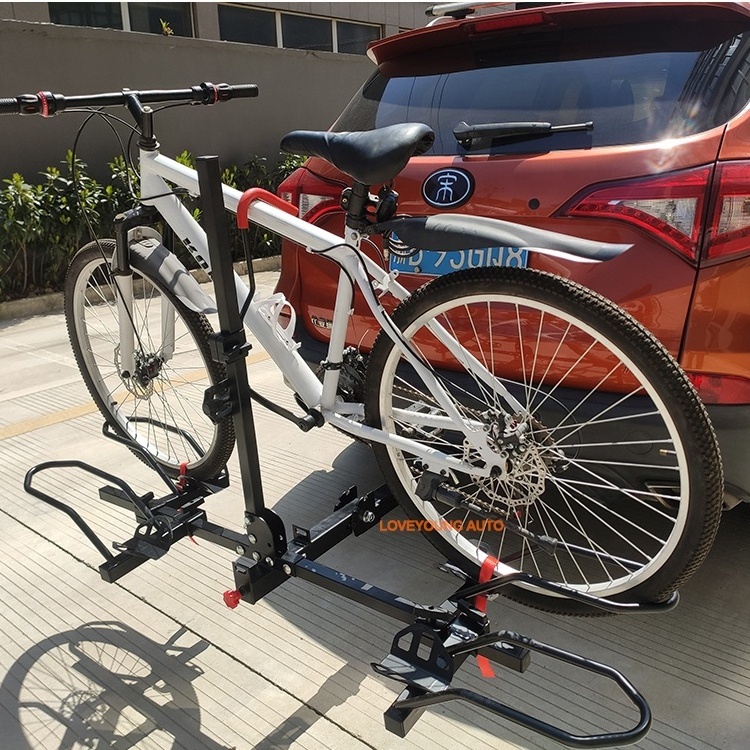 Hot sale new design bicycle rack carrier Length Adjustable hitch cargo bike carrier