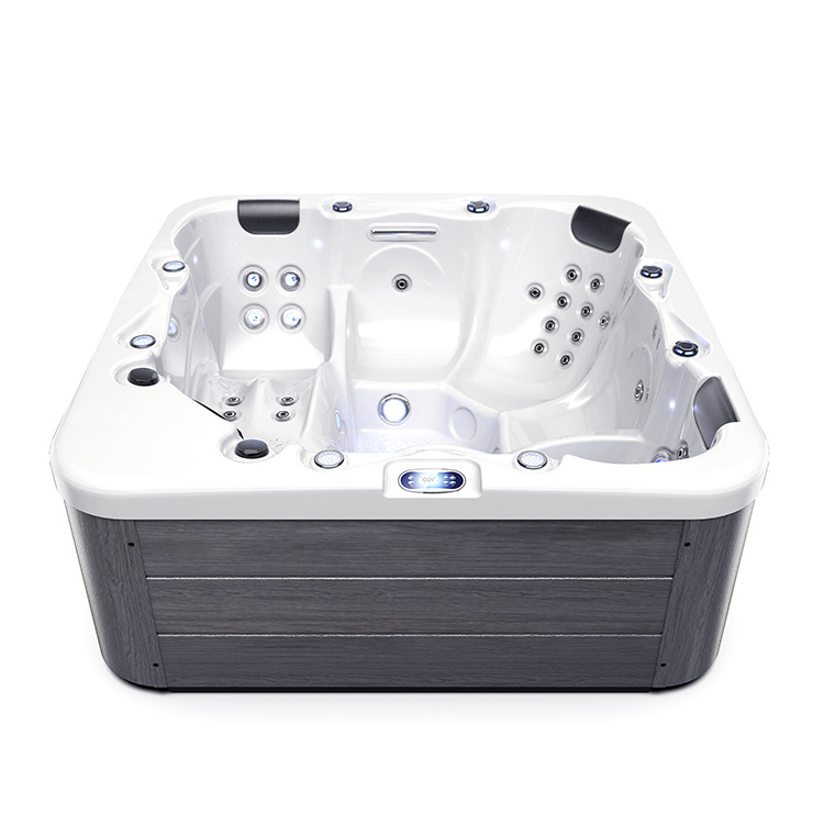 Cheap modern endless pool hot tubs and jakuzzi plug and play outdoor spa tubs hot tub for 5-person