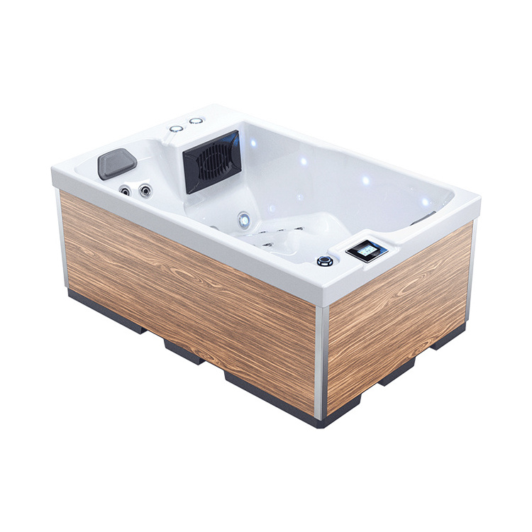 Mini home hydropool whirlpool aqua sport swim spa 2 person balboa spa hot tub outdoor spa bathtub