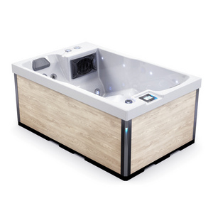 Mini home hydropool whirlpool aqua sport swim spa 2 person balboa spa hot tub outdoor spa bathtub