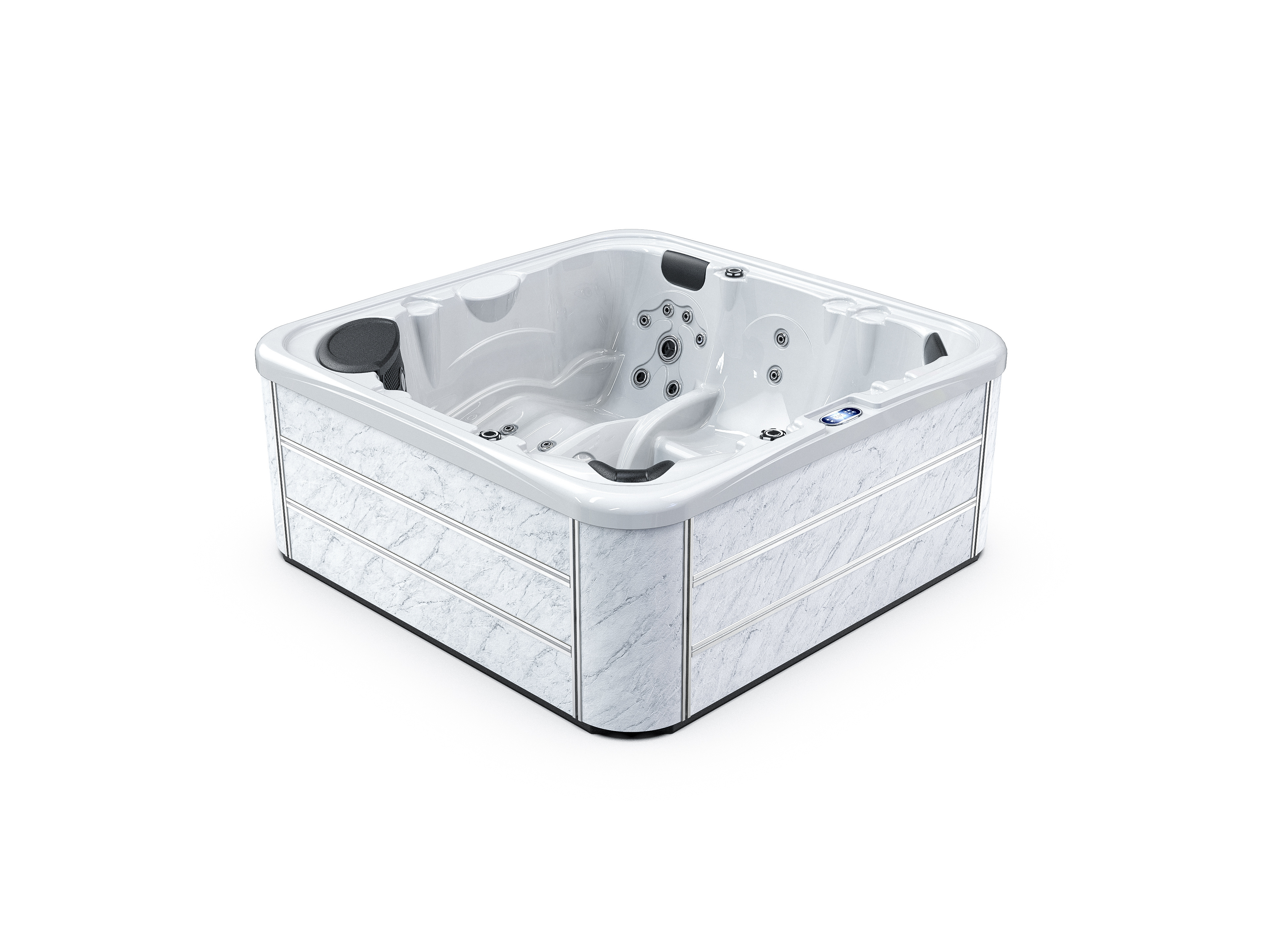 Bubble Bath Tub New Arrival Outdoor Spa Wholesale Acrylic Hydro massage Whirlpool Jet Bath For Adult