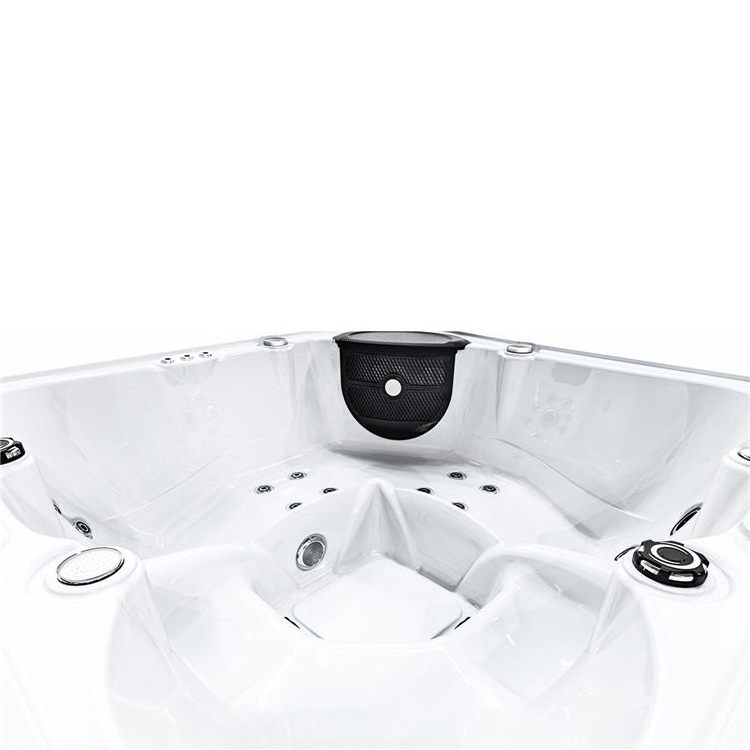 5-person hot tub spa outdoor bath tub for massage and therapy whirlpool water heater garden outdoor spa