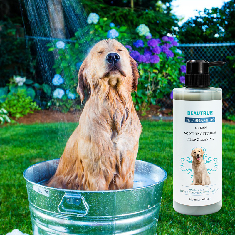 Dog Shampoo Manufacturers Private label organic Pet Dog Shampoo for dogs and Cats Soap Free With Oils And Aloe