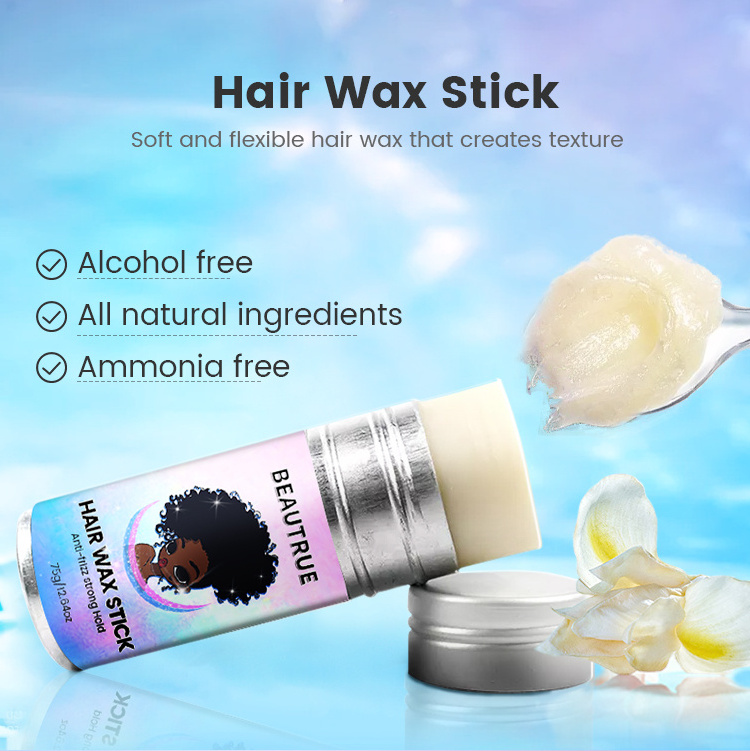 Free Sample Edge Wax Stick Private Label Edge Control Wholesale Stick Wax for Hair