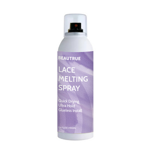 New arrivals private label Aerosol tank strong hold wig melting spray adhesive hair glue spray lace melting spray