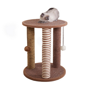 Amazon Best Selling Scratcher Scrapers Scratch Tree Scratching Post House Shelves Playground Things For Cat Pole Home