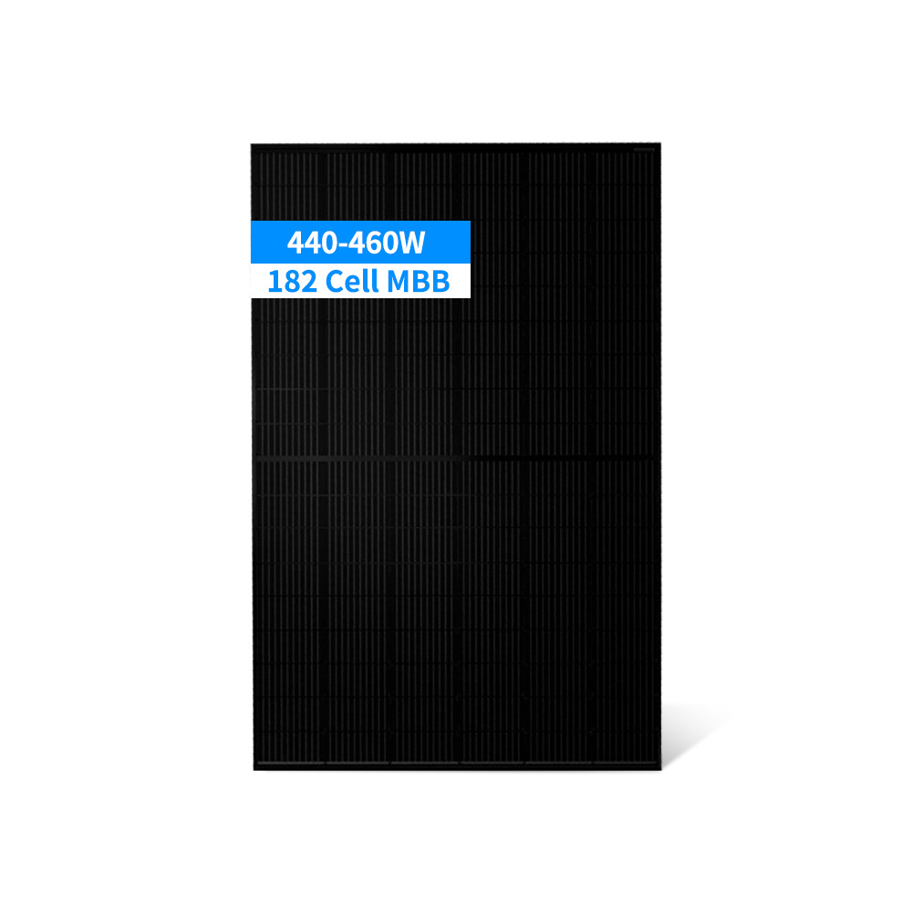 Full Black Solar Panel Rotterdam Eu Warehouse roof solar panels 400 watt 410w  450 watts  500w 550w  Mono Solar Panels