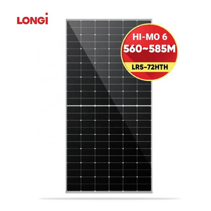 Longi Tier1 550w solar panel Hi-MO6 New Model 560w 565w 570w 580w 585w Pv Module Price panel solar 1000w