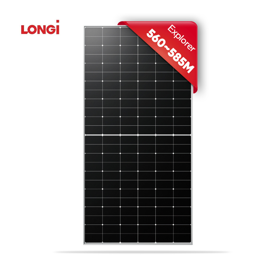 Longi Tier1 550w solar panel Hi-MO6 New Model 560w 565w 570w 580w 585w Pv Module Price panel solar 1000w