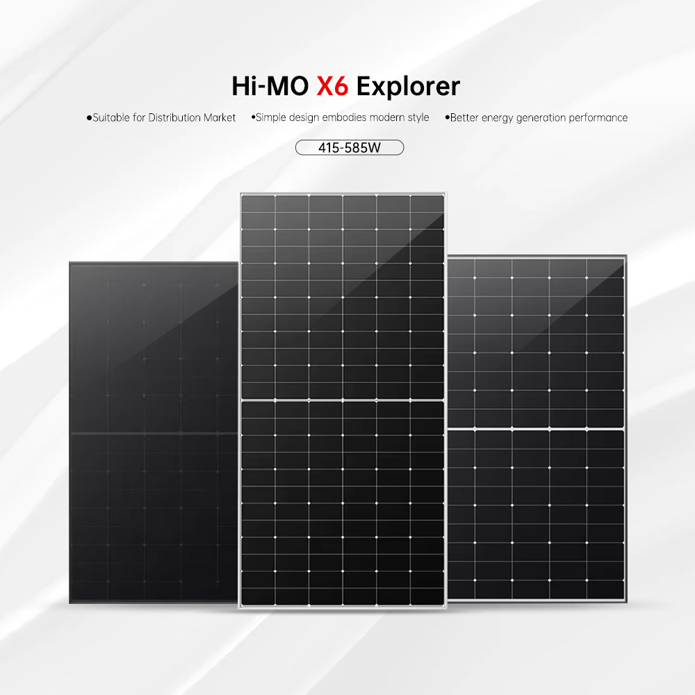 Longi Hi Mo 7 Hi Mo 6 X6 LR5-72HGD 560-590M N Type HPDC Solar Module LONGi 580W Solar Panels 575W 570W 585 Watt 590W