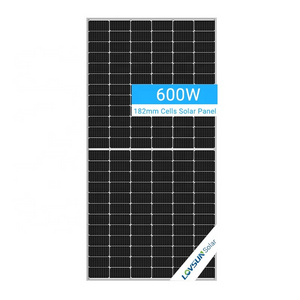 Monocrystalline 600W 500W 1000w Solar Panel For House Photovoltaic Solar Power Panel