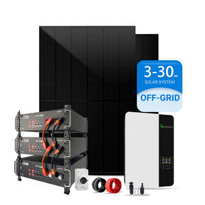 3kw Home Module Kit Price 10kw 12kw 10kva 5kw Panel Set 8kw Pv Power Solar Energy Off Grid Solar Generator System