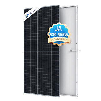 550W JA Solar Panels JAM72S30 530w 540w 550w Solar Panel JA Mono Half Cut Solar Panel 550w PV Module