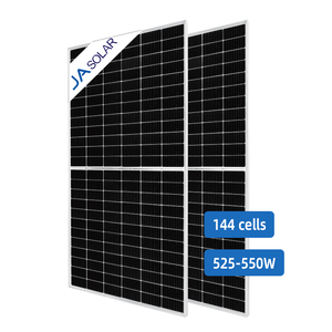 550W JA Solar Panels JAM72S30 530w 540w 550w Solar Panel JA Mono Half Cut Solar Panel 550w PV Module