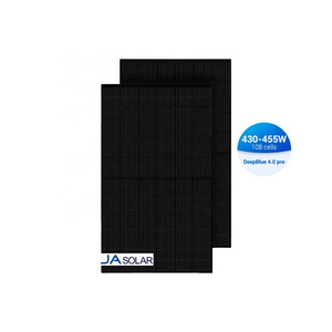 Germany Ja Solar Panel 440 Watt Eu Stock 430 Watt Solar 455W 450W 445W 435W Bifacial Full Black Photovoltaic Solar Panel