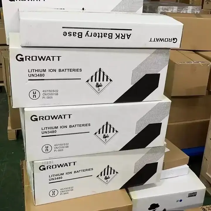 Factory Price Growatt AXE 5.0L Modular Battery 5Kwh to 50 KWh Lithium Battery For Solar Energy System