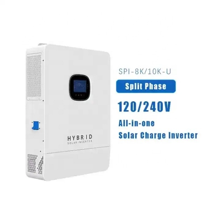 Lovsun 8kva 10kw solar inverter with mppt  48VDC hybrid split phase solar inverter