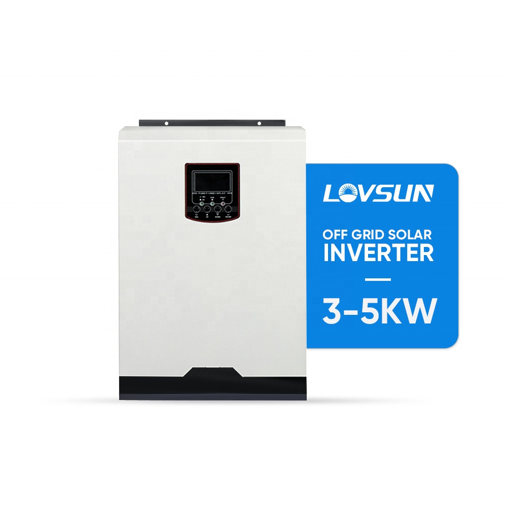 Lovsun 5.5KW Off grid Solar Inverter 48V 80A MPPT Charge Controller 220VAC Single Phase Inverter Cheaper Price