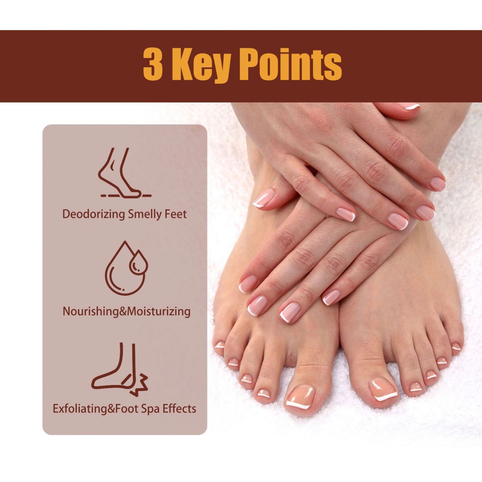 South Moon Natural Foot Soap Moisturizing Whitening Foot Repairing Removing Grey Nail Foot Care Soap