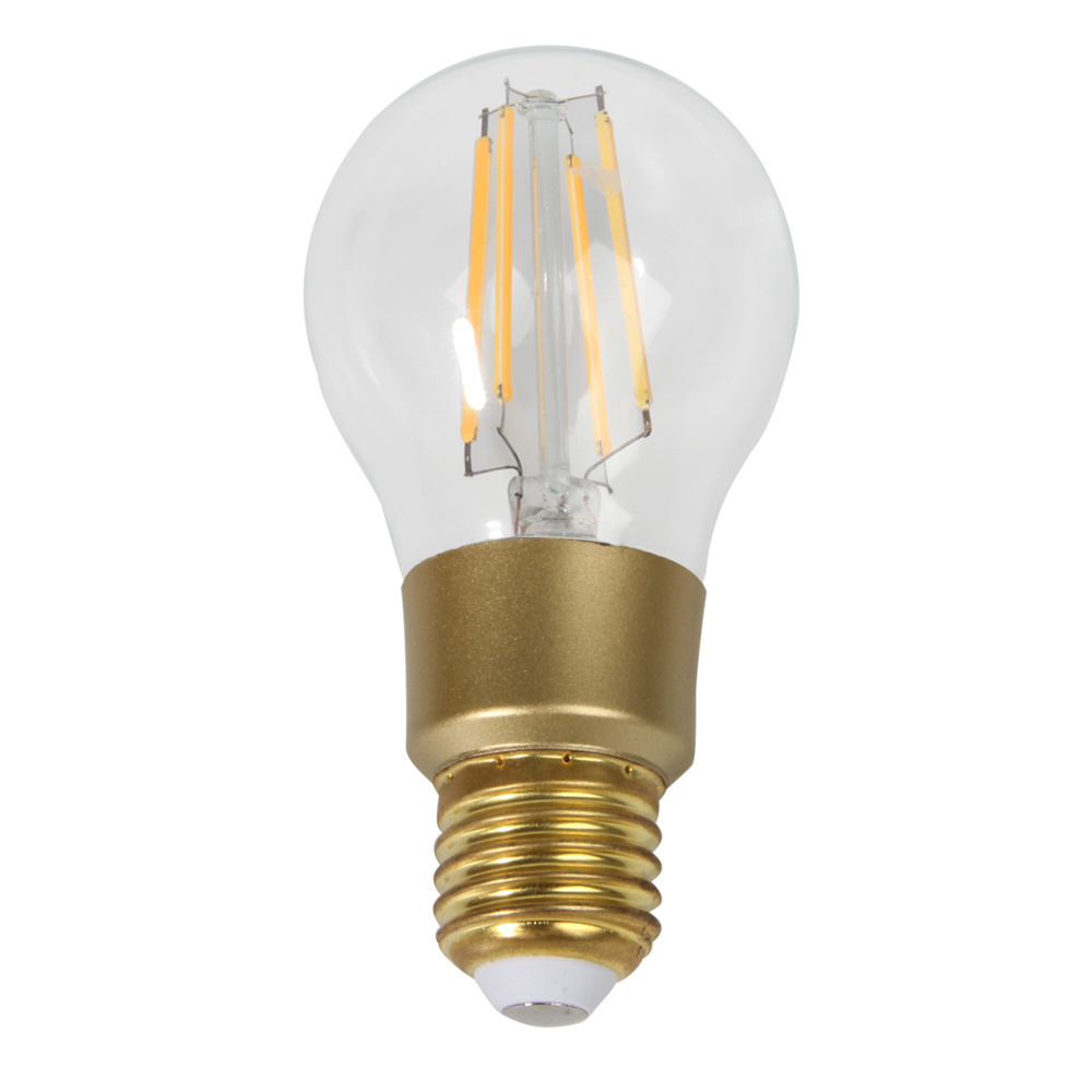 New Wifi Alexa /Google Home Voice Control 7W A60 E26/E27/B22 Dimmable Filament bulbs smart