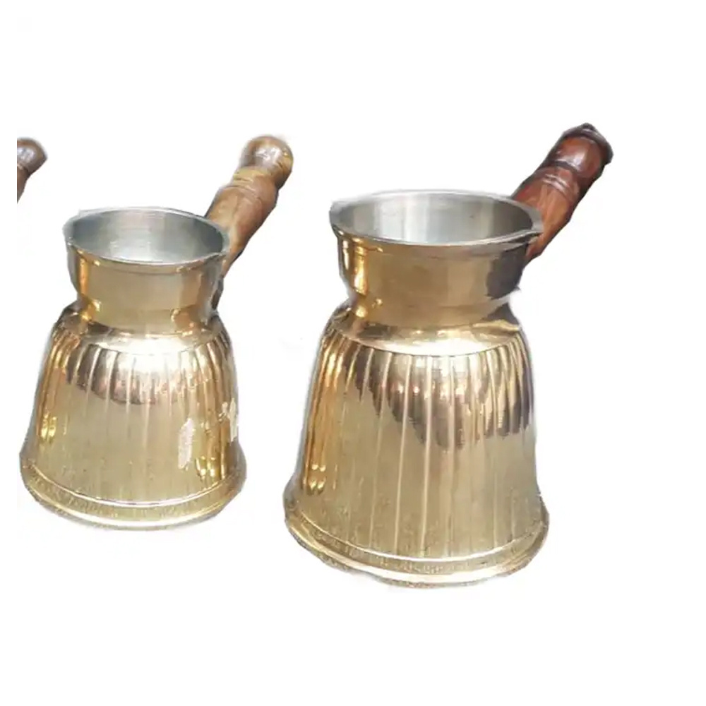 Most Selling Turkish Coffee Tea Kettle Metal Making Brass Pot Assorted Metal Brass Kettle At Affordable Price