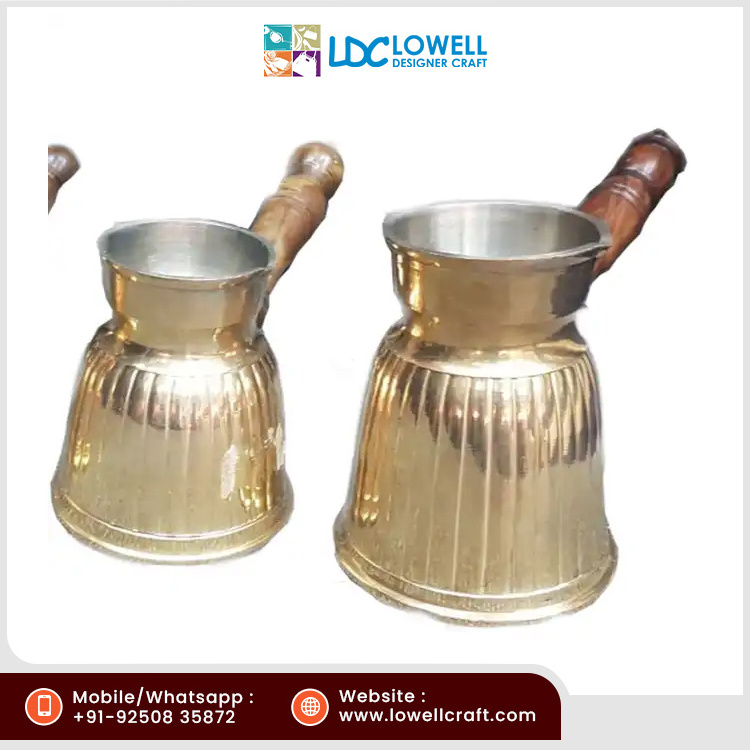 Most Selling Turkish Coffee Tea Kettle Metal Making Brass Pot Assorted Metal Brass Kettle At Affordable Price