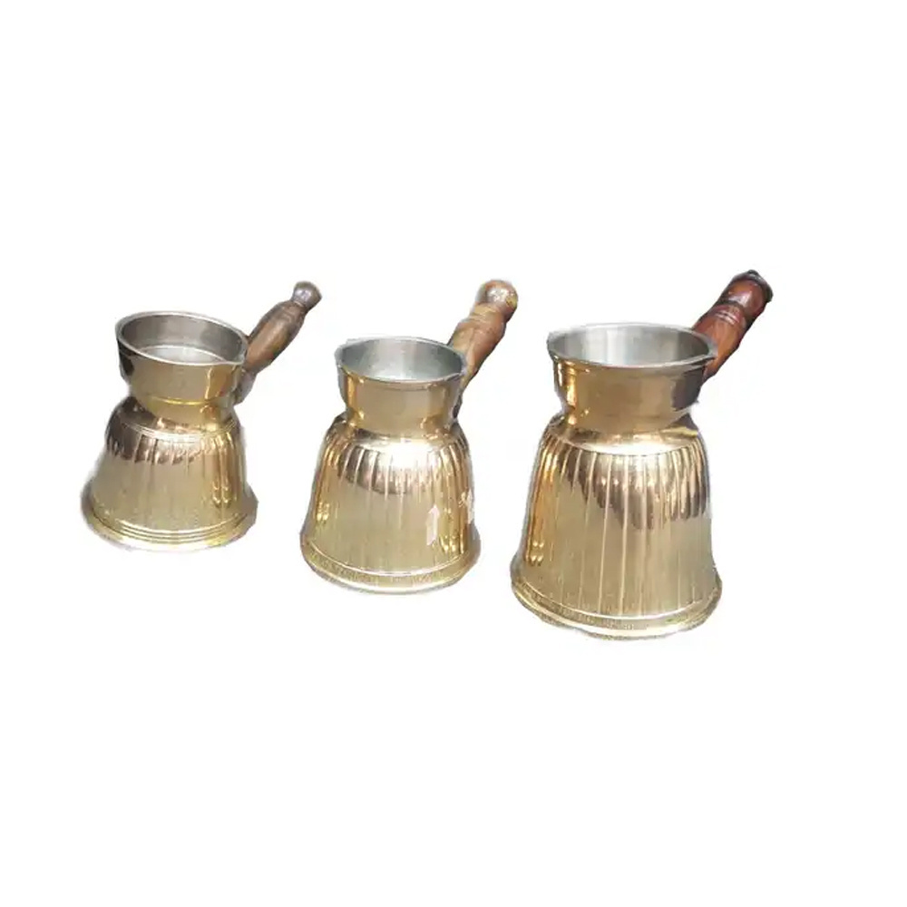 Latest Arrival Turkish Coffee Tea Kettle Metal Making Brass Pot From Wholesale Manufacturer