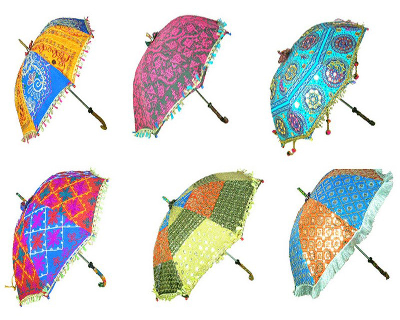 ETHNIC decorative HANDMADE UMBRELLA