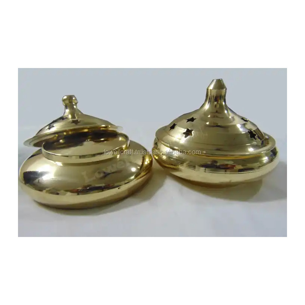 Good Quality Incense Burner for Charcoal and Resin Incense Brass From Wholesale Manufacturer