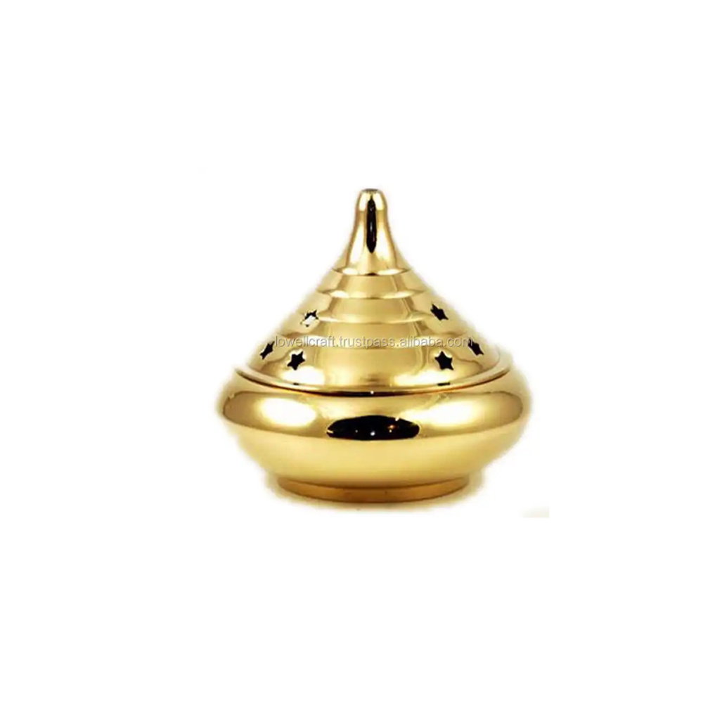 Good Quality Incense Burner for Charcoal and Resin Incense Brass From Wholesale Manufacturer