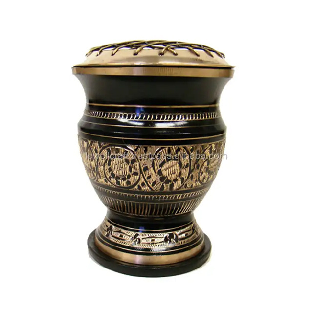 Hot Sale Brass Charcoal Burning Incense Burner with Round Shape From Wholesale Supplier