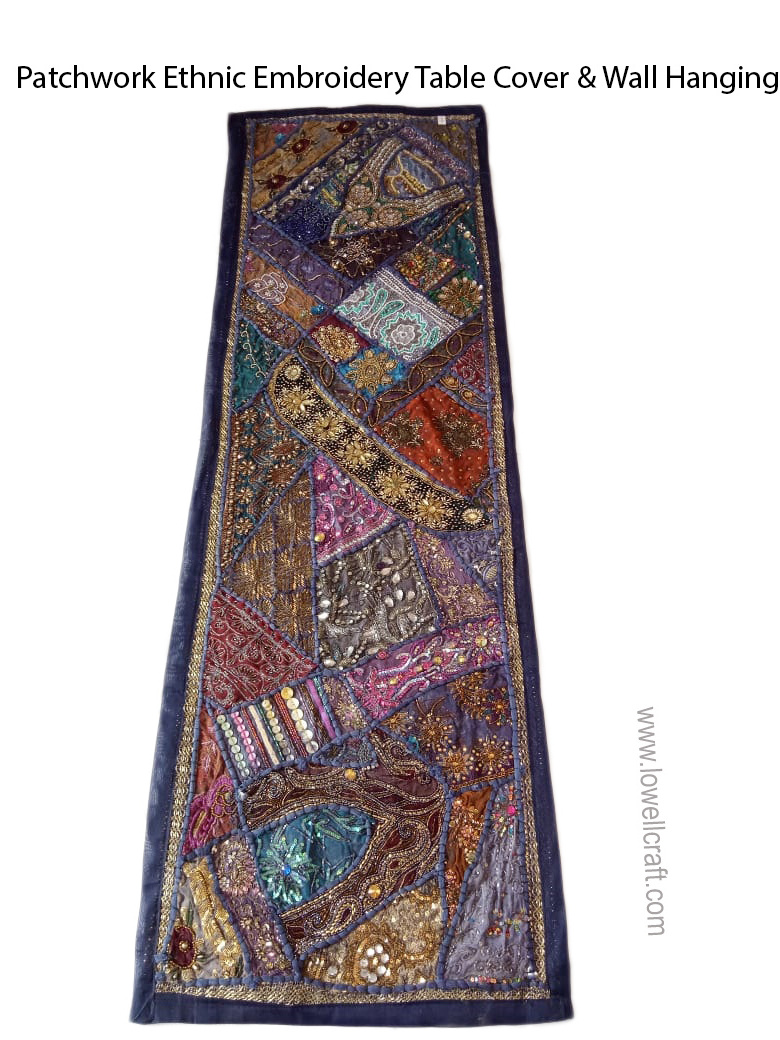 Ethnic long Decorative Wall Tapestry Hand Embroidered Table Runner