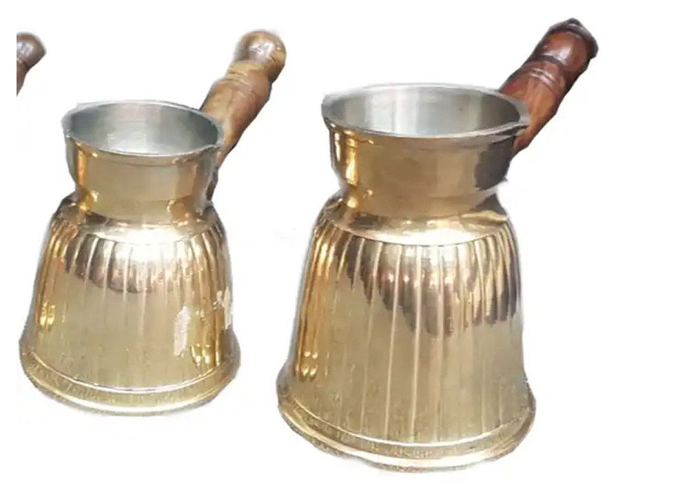 Most Selling Turkish Coffee Tea Kettle Metal Making Brass Pot Assorted Metal Brass Kettle At Affordable Price