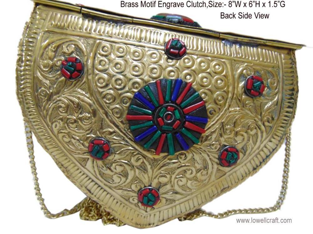 New colorful metal chain women clutch purse evening bag fashion ladies acrylic beads inlaid clutch box purse