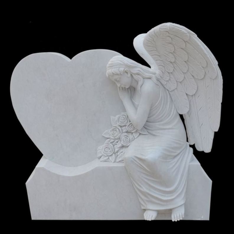 Custom white marble monument stone cemetery monuments usa monument headstones gravestone canada design granite muslim gravestone