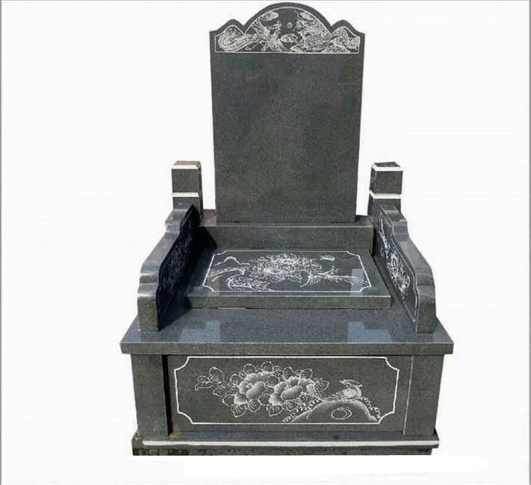 Double heart headstone, china black granite monuments, rose engraved tombstone granite slab tombstones trade