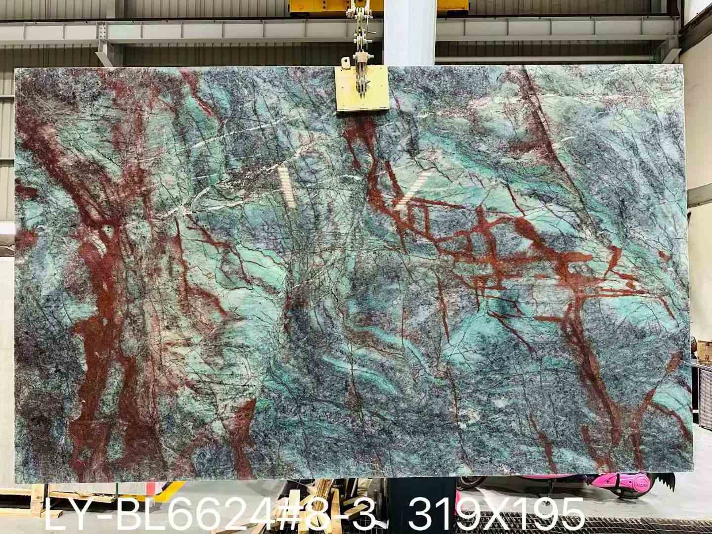 Green Marble Polished Amazonite Granite Slabs Onyx Marble Green Marble Background Wall Design for Villa Decoration