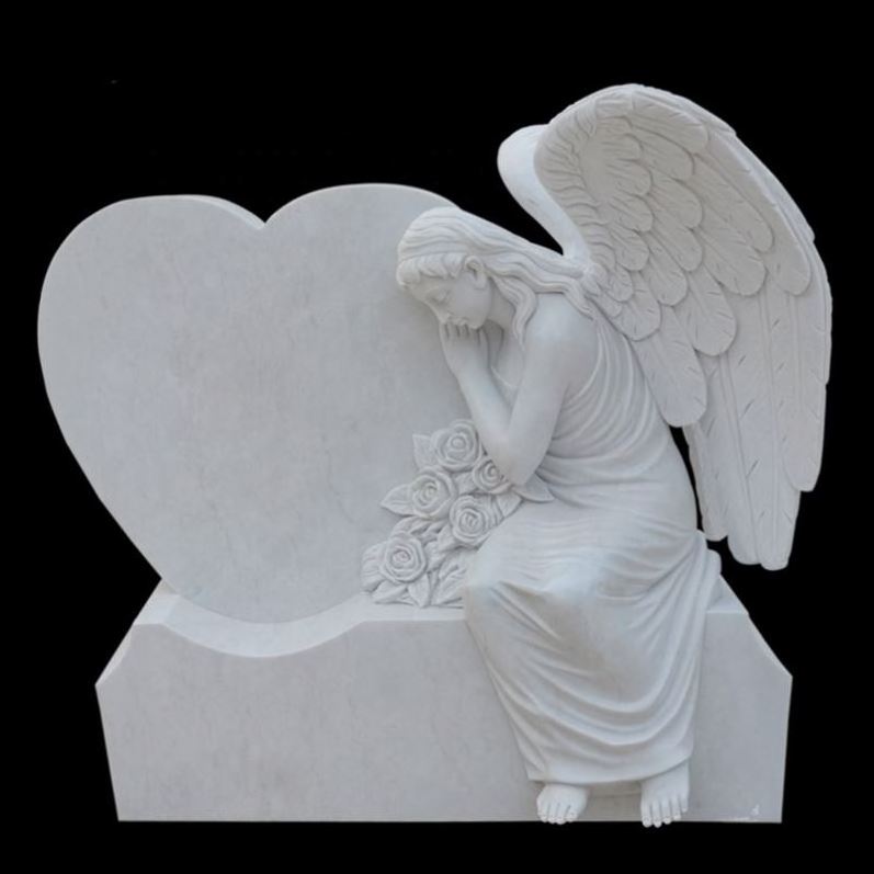 Tombstone granite cemetery white marble tombstone 3 people tombstone weeping angel headstone headstones for baby graves