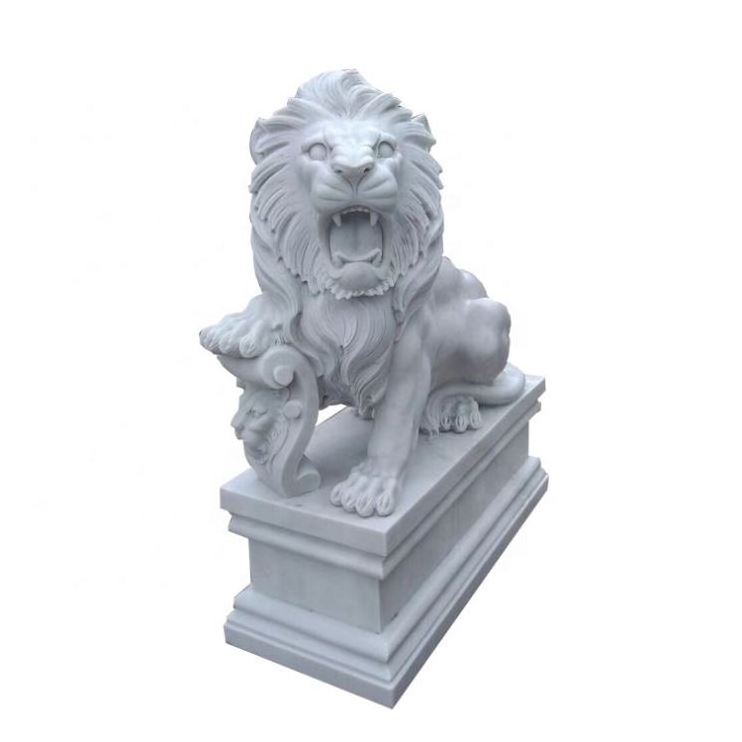 China supplier custom style indian lion statue lion moule statue lying lion statue