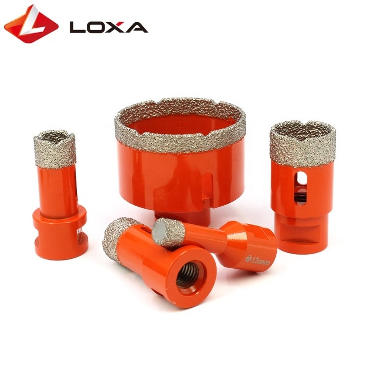 Vacuum Brazed M14 Diamond Tools Cutting Bit / Tiles Diamond Core Drills / Diamond Hole Saws Boring Bit