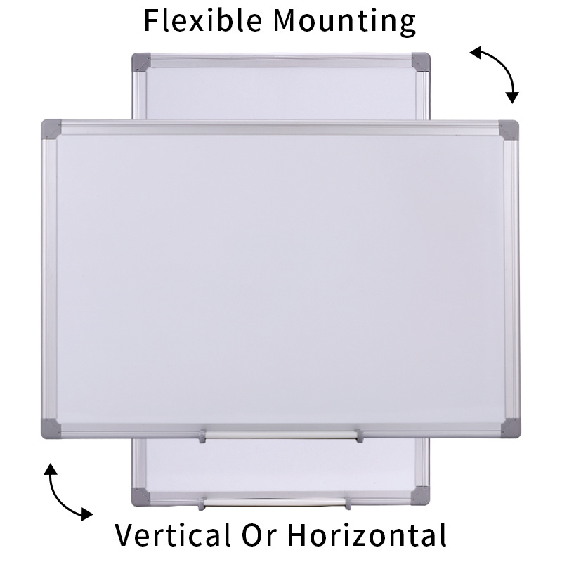 Hot Sale Writing Message Magnetic Whiteboard White Board in Aluminum Frame