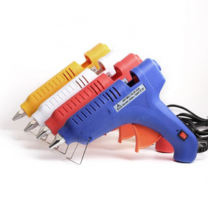 China Manufacturer 100w Mini Hot Melt Glue Gun 11MM Wax Seal Stamp Hot Cover Professional Hot Glue Gun