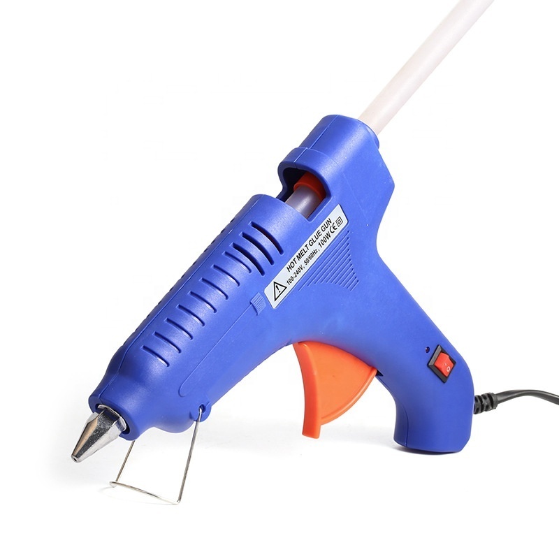 China Manufacturer 100w Mini Hot Melt Glue Gun 11MM Wax Seal Stamp Hot Cover Professional Hot Glue Gun