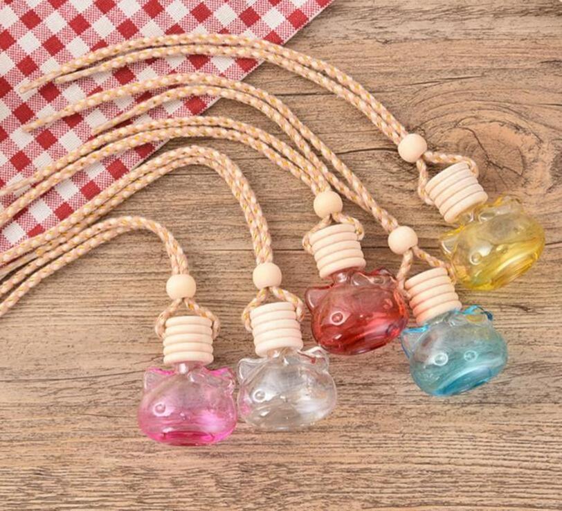 13ml round flower shaped sanis air freshener plastic bottles manufacturing with cosmetic packing for car perfume